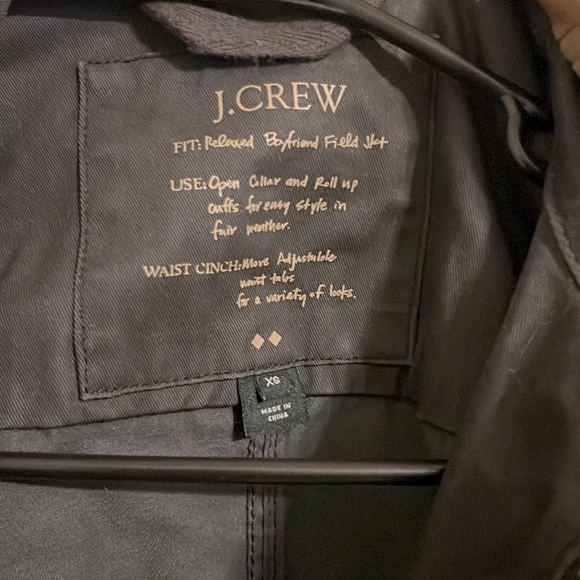 J.Crew jacket for women with zipper and button closure. Size XS - Picture 6 of 7